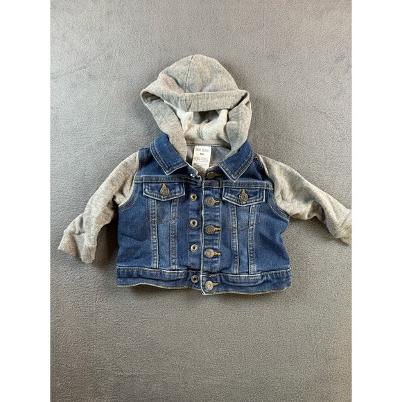 Okie dokie denim baby jacket size 9‎ months - Picture 2 of 5